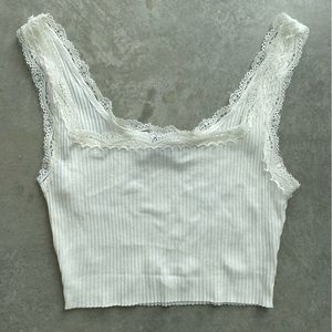 White Princess Polly tank top